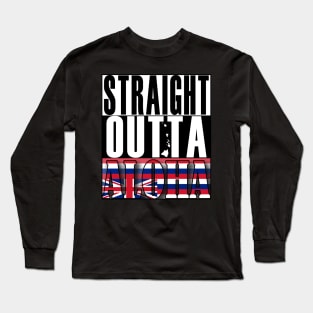 Straight Outta Aloha by Hawaii Nei All Day Long Sleeve T-Shirt